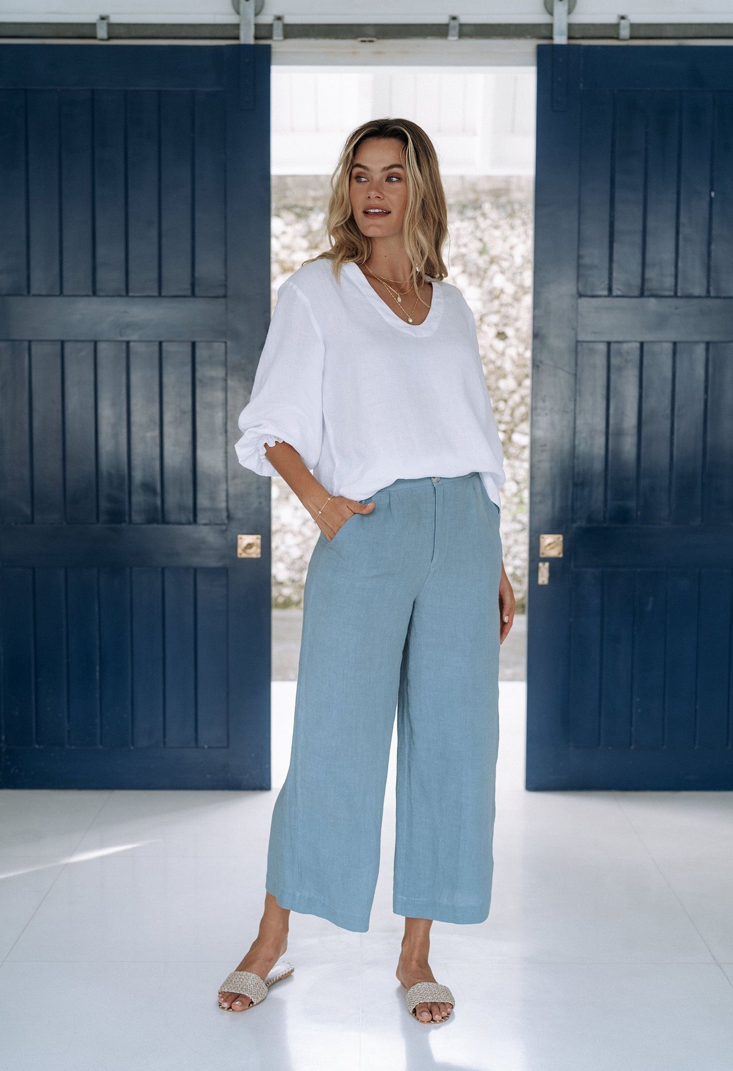 Coast Pant (Storm Blue)