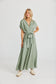 Coco Dress (Sage Linen Viscose)