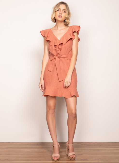 Elements Ruffle Dress