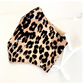 Face Mask - Double Silk (Leopard Tan)