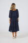 Grenadine Dress (Navy)