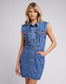 Kennedy Denim Dress (Heritage Blue)