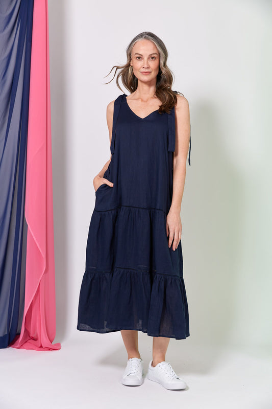 La Vie Tie Maxi (Sapphire)