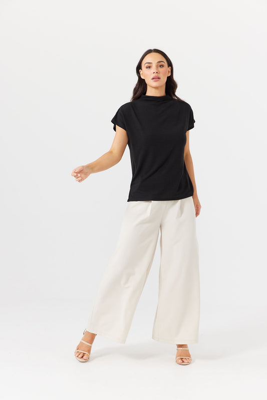 Mayflower Tee (Black Jersey)