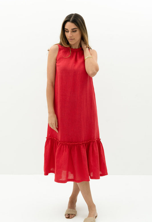 Nusa Dress (Pomegranate)