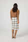 Oxford Skirt (Blue + Tan Check)