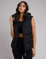 Remi Luxe Puffer Vest (Black)