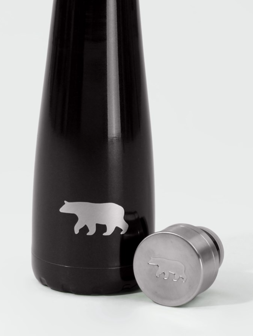 Bear Cool Waterbottle (Black)