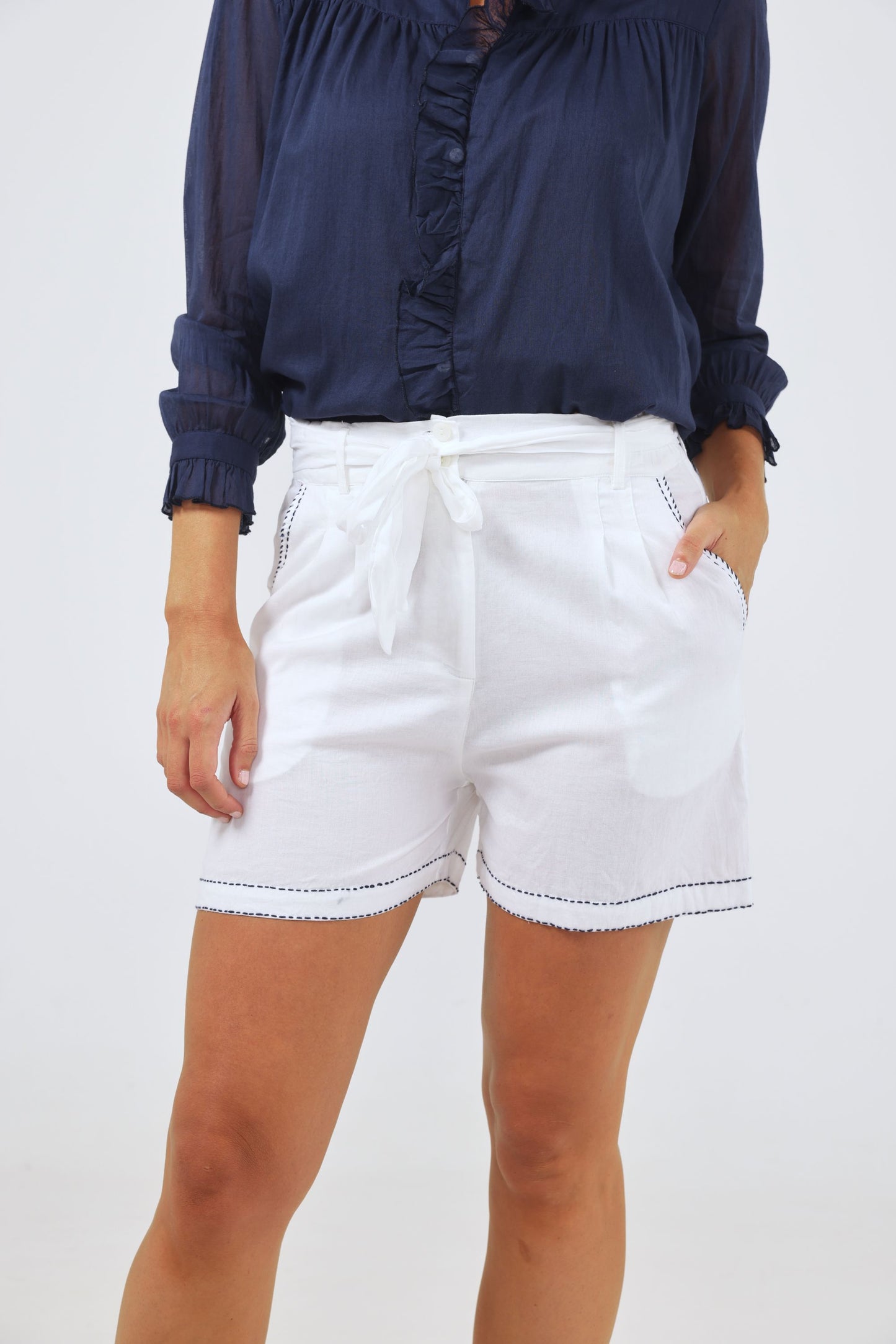 Seaside Shorts (White)