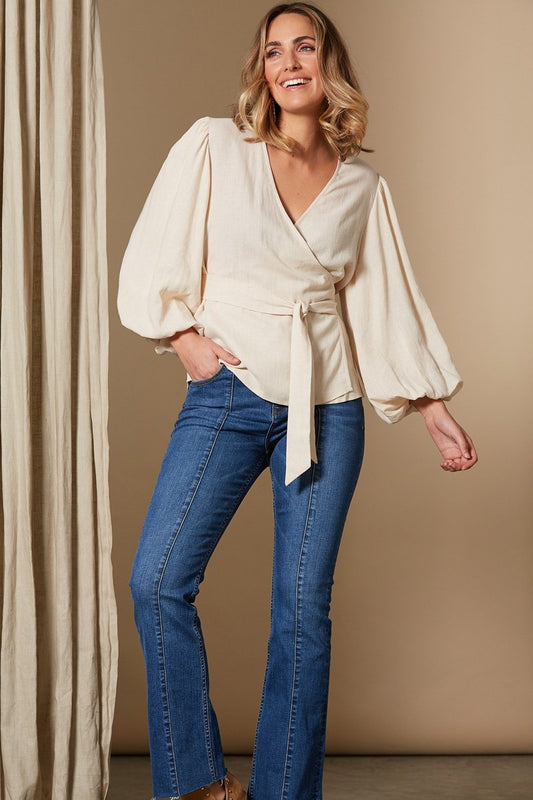Solace Crossover Top (Bisque)