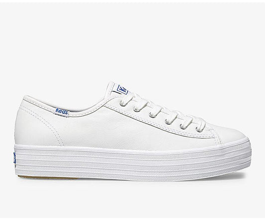 Triple Kick (White Leather)