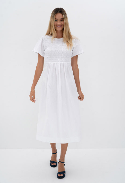 Waverly Dress (White)