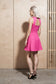 Illume Fare Mini Dress (Raspberry)