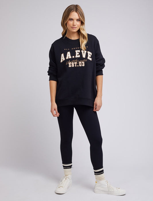 Jordan Leopard Crew (Black)