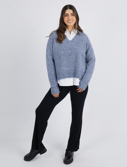 Mariana Knit (Blue Marle)