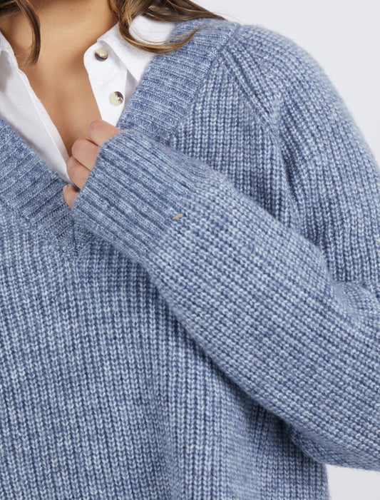 Mariana Knit (Blue Marle)