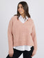 Mariana Knit (Pink Marle)