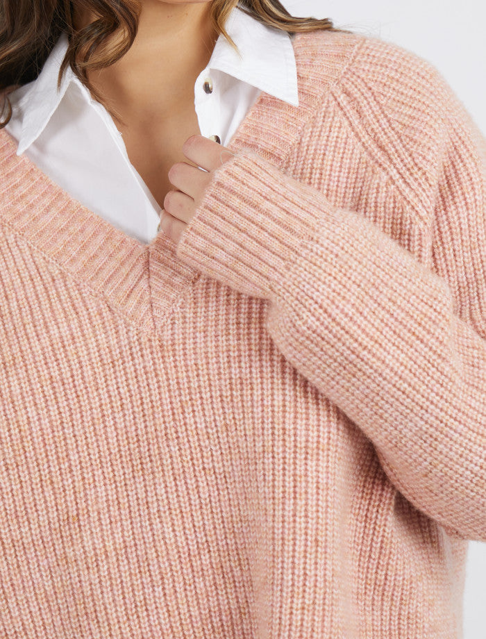 Mariana Knit (Pink Marle)