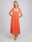 Sage Dress (Orange Sunset)