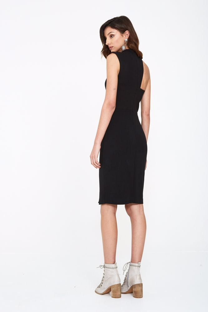 Seeker Bodycon Dress (Black)