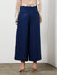 Sunset Wide Leg Pant (Marine)